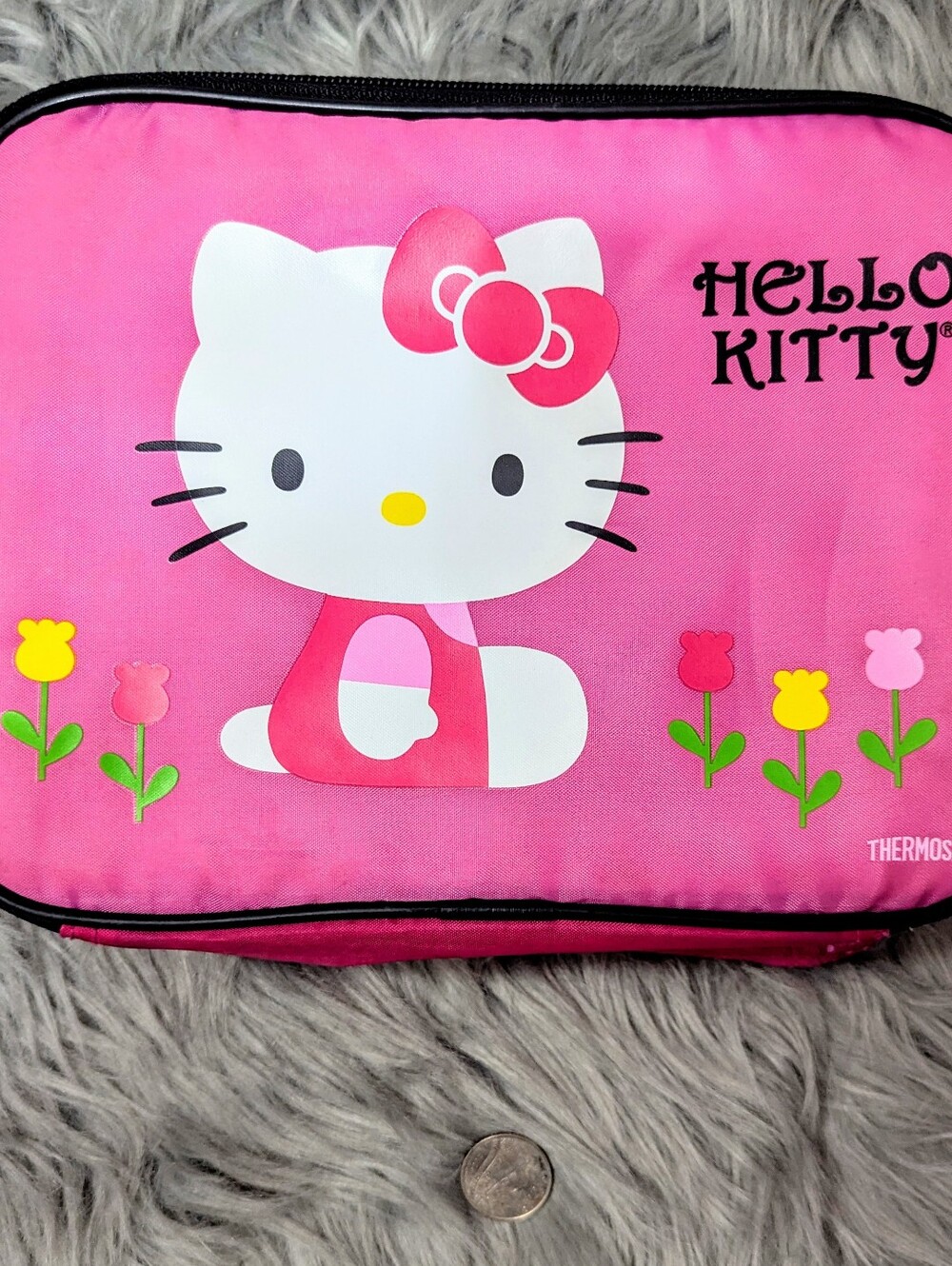 Hello Kitty Pink Floral Lunch Bag